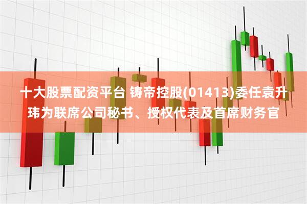 十大股票配资平台 铸帝控股(01413)委任袁升玮为联席公司秘书、授权代表及首席财务官