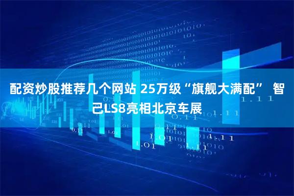 配资炒股推荐几个网站 25万级“旗舰大满配”  智己LS8亮相北京车展