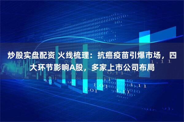 炒股实盘配资 火线梳理：抗癌疫苗引爆市场，四大环节影响A股，多家上市公司布局