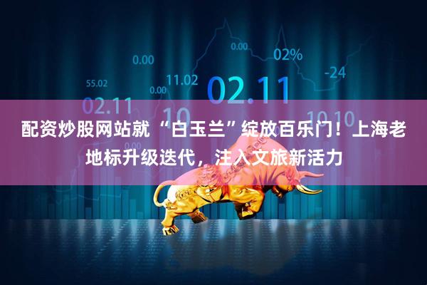 配资炒股网站就 “白玉兰”绽放百乐门！上海老地标升级迭代，注入文旅新活力